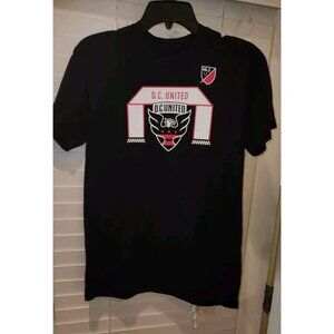 D.C. United MLS tee shirt youth SMALL.........................................B8